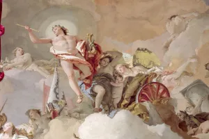 Apotheosis of the Spanish Monarchy (fresco) (detail of 170577) Apotheosis of the Spanish Monarchy (fresco) (detail of 170577)