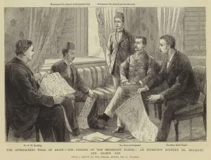The Approaching Trial of Arabi, the Finding of the Important Papers, an Interview between Mr Broadley and Arabi' The Approaching Trial of Arabi, the Finding of the Important Papers, an Interview between Mr Broadley and Arabi'