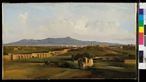 Aqueduc dans la campagne romaine, 1826 (oil on canvas) Aqueduc dans la campagne romaine, 1826 (oil on canvas)