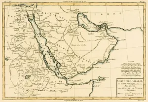 Arabia, the Persian Gulf and the Red Sea, with Egypt, Nubia and Abyssinia, from Atlas Arabia, the Persian Gulf and the Red Sea, with Egypt, Nubia and Abyssinia, from Atlas
