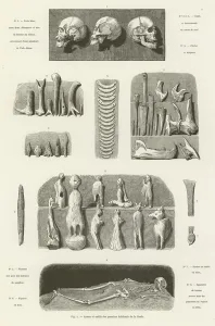 Armes et outils des premiers habitants de la Gaule (engraving) Armes et outils des premiers habitants de la Gaule (engraving)