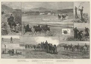 Artillery Camp at Okehampton, Devon (engraving) Artillery Camp at Okehampton, Devon (engraving)