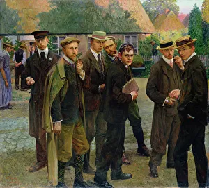 The Artist and his School, 1902 (oil on canvas) The Artist and his School, 1902 (oil on canvas)