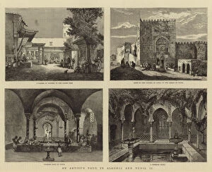 Gafsa Collection: An Artists Tour in Algeria and Tunis, II (engraving)