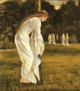 The Princess Tied to a Tree Print