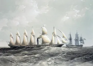 SS Great Britain Steamship Print, 1843