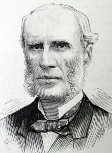 Forth Bridge Prints: Print of J. Dent, Chairman of the NorthEastern Railway Company