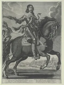 Louis XIII Print, Unknown Artist, 17th Century