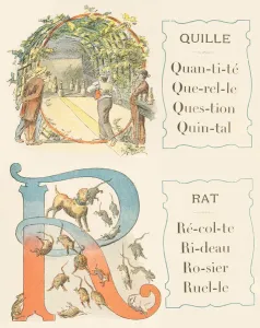 Fine Art Print: Q A: Kel, Rat by Devambez (1844-1923)