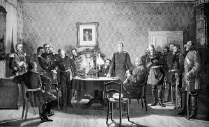 Franco Prussian War Art Prints: Capitulation