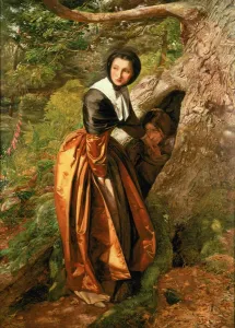 Millais' The Proscribed Royalist Print