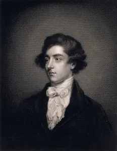 Portrait of William Thomas Beckford Print, 1835 Engraving
