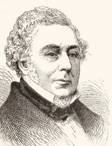 Victorian Engineer Prints: Robert Stephenson, from The National and Domestic History of England