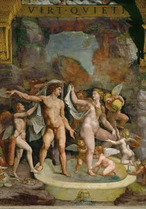 Giulio Romano Artwork Prints: Bathing scene