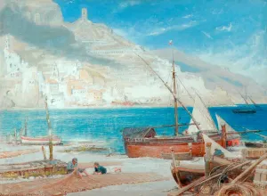 Fine Art Finder Print of Amalfi, 1900 (oil on canvas)