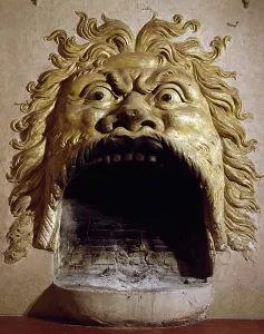 Veneto Italy Architecture Prints: Devil's Mask or Devil's Fireplace
