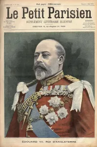 Fine Art Print of King Edward VII Engraving 1903