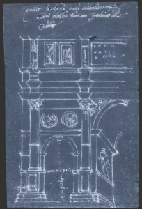 Arch Of Constantine Rome Prints: A partial elevation of the Arch of Constantine