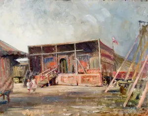 English School, Setting up the Fair Print (1212611)