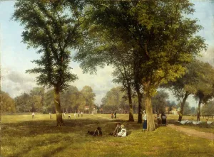 Afternoon near Sevenoaks, Kent Print by Holmes