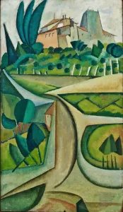 Related Prints: Manhufe Landscape Print, 1912 (Oil on Canvas)