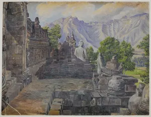 Indonesian Art Prints: Boro Bodo, Java
