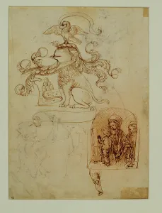 Saint John The Evangelist Prints: Heraldic elements