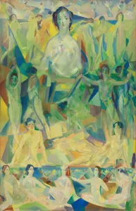 The Great Mother, 1914 Print by Arthur Bowen Davies