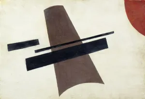 Suprematism Print, 1916 (oil on wood)