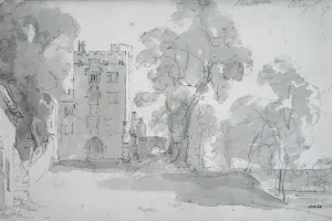 Haddon Hall Print by John Constable