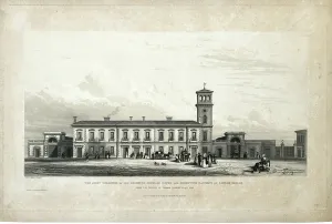 Victorian Era Train Station Prints: Joint terminus of the Brighton