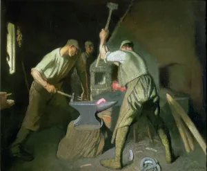 English Painter Artist Prints: Our Blacksmith