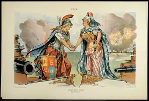After Many Years, 1898 Colour Litho Print