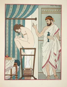Hippocratic Prints: Fumigation Therapy Print, 1934