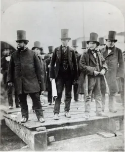 Isambard Kingdom Brunel Engineer Prints: (L to R) John Scott Russell, Henry Wakefield, Isambard Kingdom Brunel