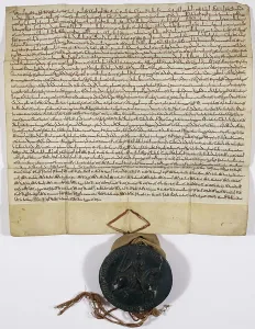 The Forest Charter of 1225, Ink on Parchment Print
