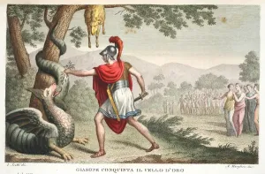 Jason Puts the Dragon to Sleep Print, 1832