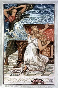Fine Art Finder Print of Pandora's Box, 1910
