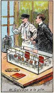 Early 20th Century Science Prints: electroplating or electrotyping process, early 20th century
