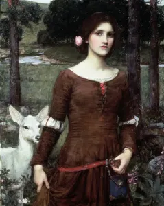 John William Waterhouse Artist Prints: The Lady Clare, 1900