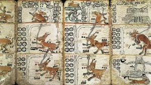 Mesoamerican Civilization Prints: The Madrid Codex or Tro-Cortesianus Codex