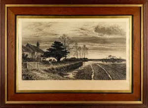 In the Evening there shall be Light (etching) Print