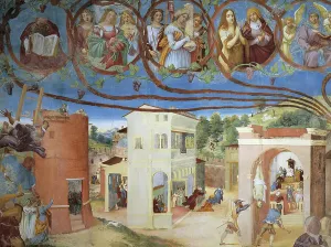Lotto's Villa Suardi Fresco Print