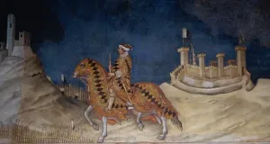 Simone Martini's Commemoration of Guidoriccio da Fogliano Print