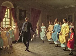 The Dancing Lesson Print by Hugh Collins