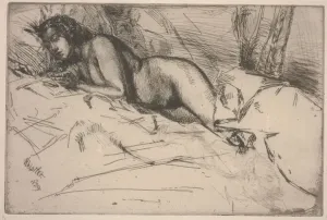 Female Nudes In Art Prints: Venus, 1859 (etching)