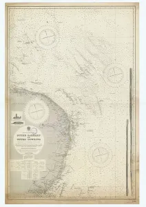 English Coastal Scene Prints: England-East Coast. Outer Gabbard to Outer Dowsing, 1912 (engraving)