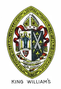 Prints of UIG2625787 King William's College; (add.info.: Emblem for King William's College near Castletown, Isle of Man, an international Baccalaureate HMC independent school) Isle Of Man Prints: King William's College Print, Isle of Man