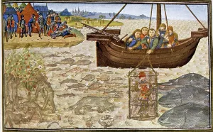 Prints of GIA4699597 The legendary immersion of Alexander the Great after Mas Oudi. by Unknown Artist; Private Collection; © Giancarlo Costa. All rights reserved 2025 North Macedonia Prints: Alexander the Great Print