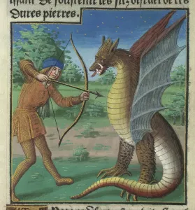 Greek Gods And Goddesses Prints: Killing the Python